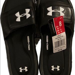 NWT Under Armor Slide Sandals